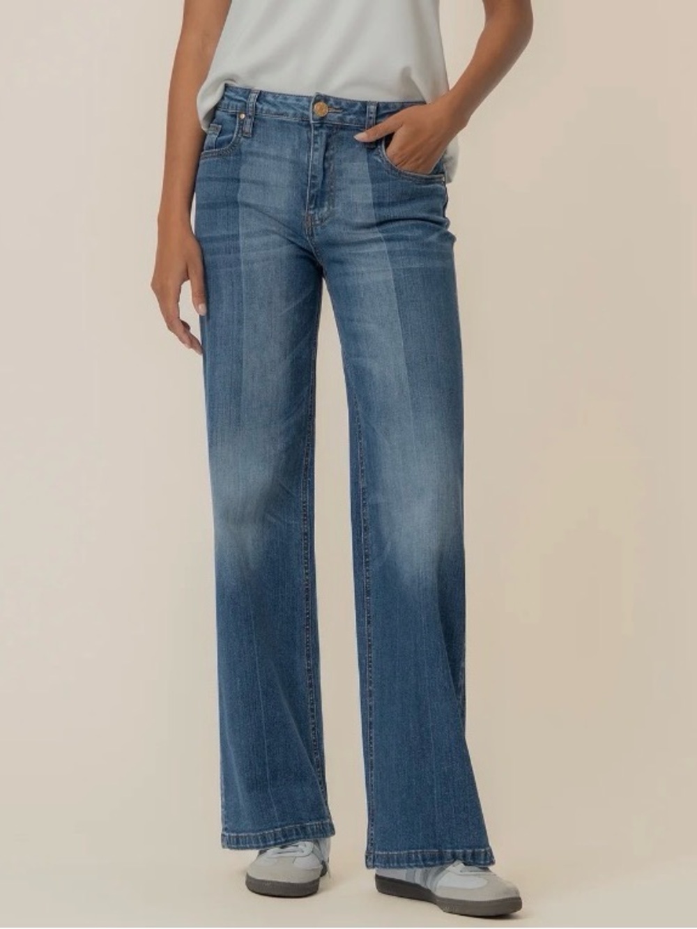 Kut from the Kloth Wide Leg High Rise Jean